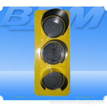 300mm LED Traffic Light with Yellow Housing (JD300-3-35A-Y)